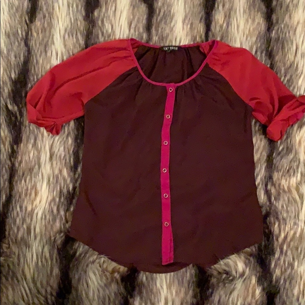 Color block express top - Picture 3 of 4